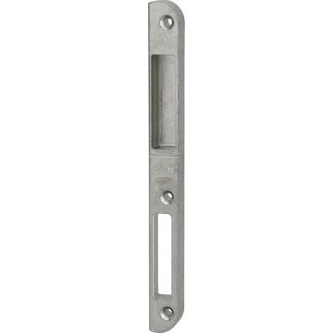 Gâche centrale en applique à tourpiller pour porte bois – Acier FerGuard® – Dimensions 188x16x14mm – Compatible Secury et Europa – Ferco By Thirard