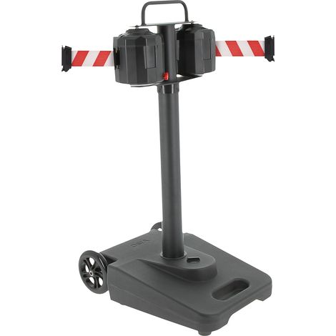 VISO, Barrière à sangle mobile, 2 x 20 m de sangle, (1/2)