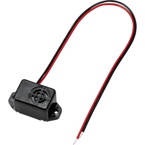 TRU COMPONENTS TC-9218556 Buzzer miniature Bruit généré: 75 dB Tension: 12 V/DC son continu 1 pc(s) Y718202 (1/3)