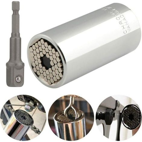 Ahlsen 11-32mm Douille Multifonctionnelle avec Barre d'Extention Adaptateur (1/4)