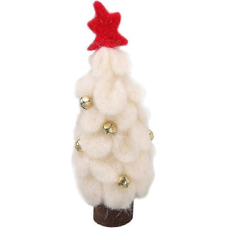 Mini sapins de Noël pour la décoration de Noël, mini sapin de Noël artificiel en feutre, sapins décoratifs de table pour les fêtes de fin d'année (1/5)