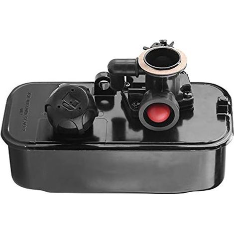 Carburateur et réservoir de carburant pour 498809 498809A 494406 795469 795477, kit de remplacement pour CARB avec réservoir d'huile pour moteurs de tondeuse à gazon, construction en (1/5)