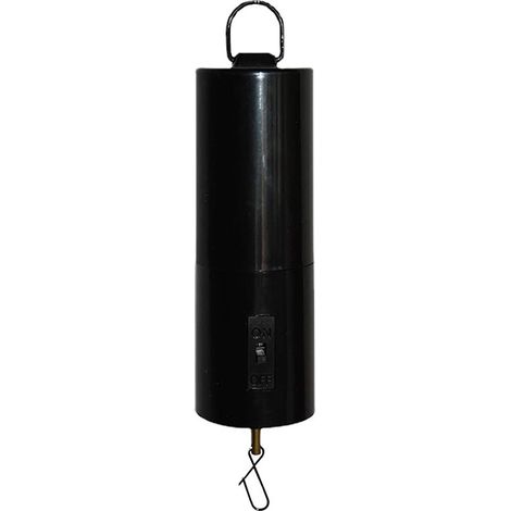 girouette à piles, moteur rotatif noir pour suspendre le vent (1/4)