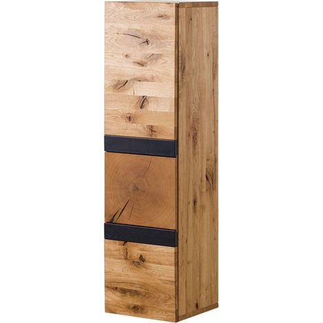 Hängeschrank Wildeiche 33x33,5x123 natur geölt/lackiert KITZBÜHEL 101