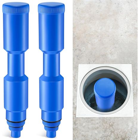 2er-Pack Pool-Skimmer-Stecker, Pool-Skimmer-Schutz, Skimmer-Überwinterungsstopfen für Skimmer mit 1 1/2 Zoll und 2 Zoll Gewinde, geeignet für oberirdische und im Boden befindliche Pools (16,5 Zoll)