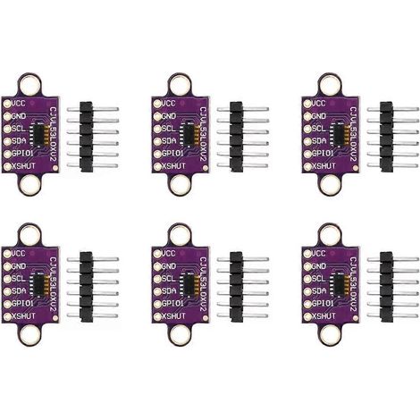 Module de capteur de distance laser VL53L0X V2 (6 pièces) (1/5)
