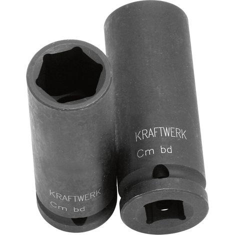 Kraftwerk 1/2" Tiefe Schlag-Stecknuss 13 mm