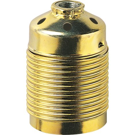 VIMAR - 02144 Douille E27 M10x1 cm + filetage laiton/cpt