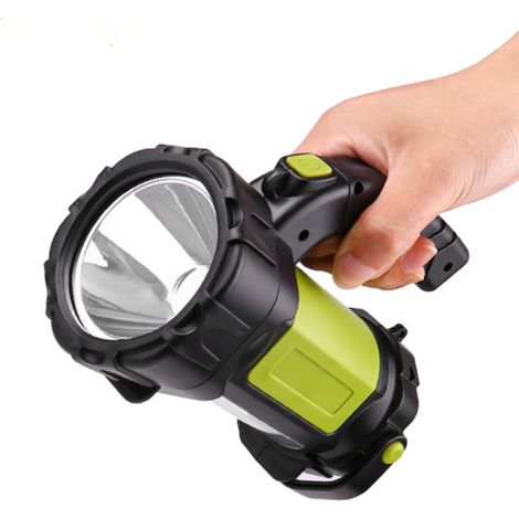 Wiederaufladbare Campinglaterne, LED-Taschenlampe mit 800 lm, 3600 Lumen Kapazität, batteriebetrieben, tragbares helles Campinglicht für Notfälle, Wandern im Freien, Stromausfälle (1/5)