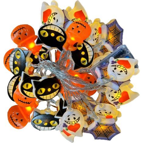 Décorations d'Halloween Guirlandes Lumineuses Éclairage