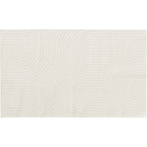 Tapis Déco Imprimé "Geode" 68x110cm Naturel (1/4)