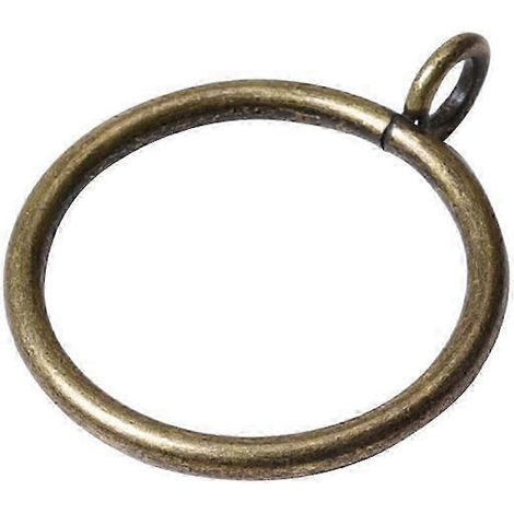 Anneaux à rideaux en métal 38 mm, 40 pièces, pour tringles à (1/5)
