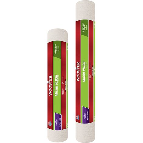 Wooster Micro Plush 5/16" Nap Smooth Paint Roller Sleeve - 18 Inch