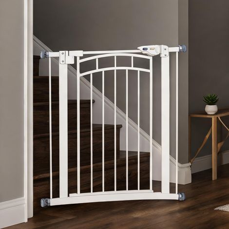 Barrière pour animaux réglable de 74 à 80 cm sans perçage (1/5)