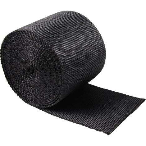 Cache-câbles Réduit Sol Noir Polyester pour Câbles en Électriques Fermeture et Auto-agrippante, Protège-câble Facilite la Gestion des Sol pour Tapis de Bureau Maison (1/5)