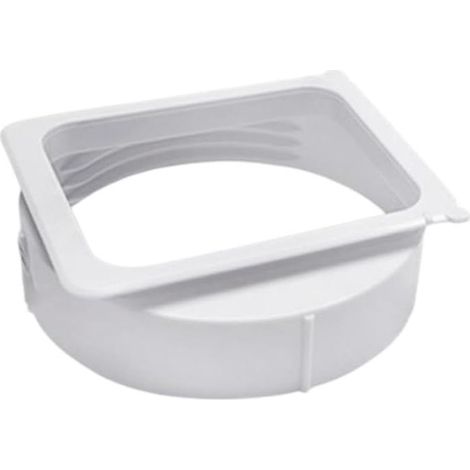 Climatiseur Interface De Conduit d'Échappement, D'interface Connecteur de Tuyau de Fenêtre D'échappement, 1 adaptateur de sortie d'air pour climatiseur mobile portable, 15 cm, blanc, en plastique ABS (1/5)