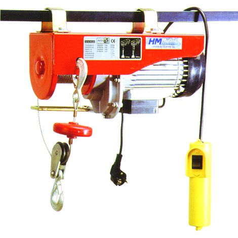 HM Müllner elektrische Seilwinde bis 600kg - 1050 Watt - 12m Hebehöhe