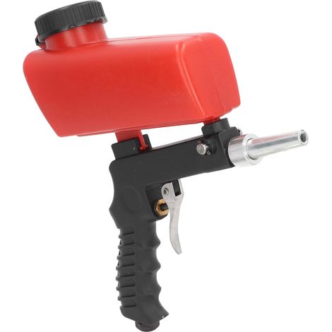 Pistolet de sablage, appareil de sablage pneumatique manuel à alimentation par gravité et buse (1/5)