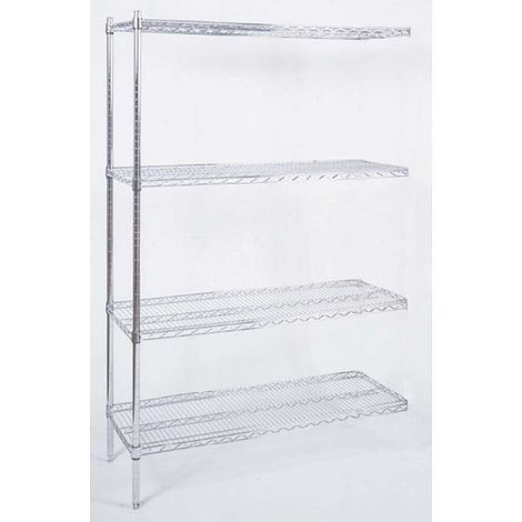 Kits d'accolage 2 pieds + 4 tablettes - 800 mm - AFI COLLIN-LUCY