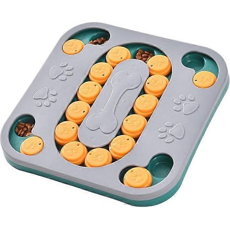 Interaktives Hundespielzeug, Puzzlespiel mit Leckerlis, Futterautomat, fördert die Verdauung, geistiges Training und Stimulation.