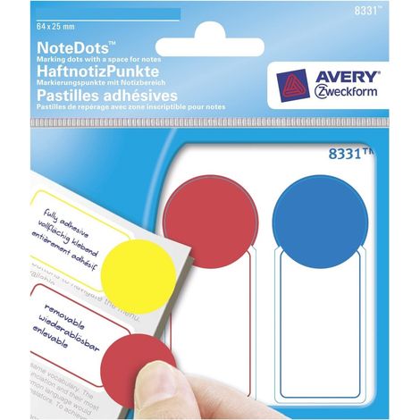 Haftnotiz-Punkte 3-farbig sortiert 900x (1/5)