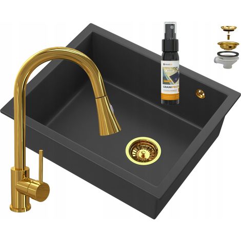 Evier sous plan or salix sous plan granitan 85111923 (1/5)