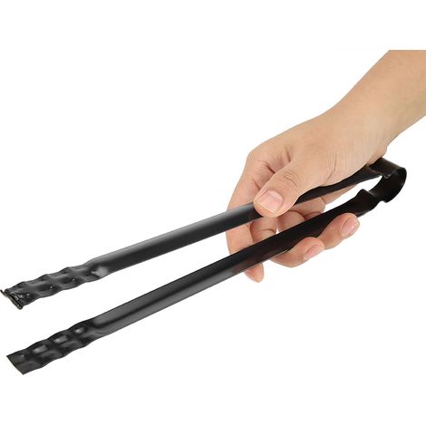 Multifunktionale Grillzange aus Metall für Abfall und zum Servieren von Holzkohle (1/5)