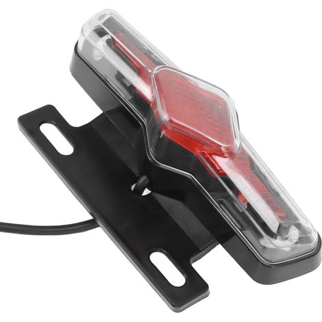 Kombiniertes Rücklicht, Blinker und Signallicht für 36V-60V Elektrofahrräder, geeignet für Nachtfahrten. (1/5)