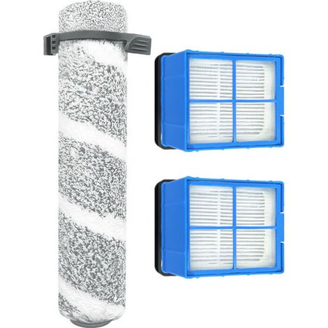 1 Set kabelloser Aufrechter-Staubsauger-Kit – Passend für Bissell 3930F / V2 / 3999Z Ersatzteile (1 Bürstenrolle + 2 Filter)