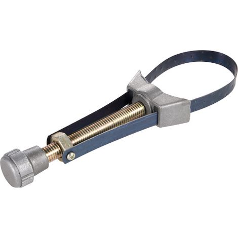 Ahlsen Llave para filtros de aceite con correa ajustable (65 mm - 105 mm), herramienta de extracción de filtros universal para automóviles y camiones (1/4)