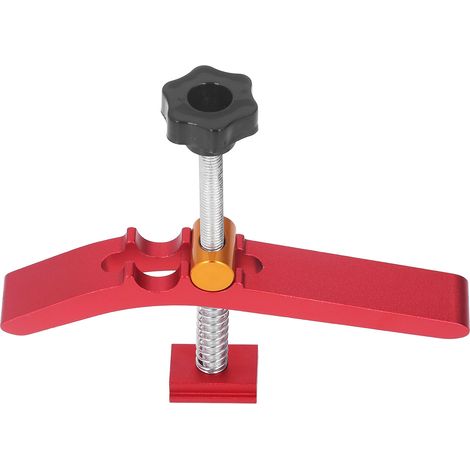 T-Klemmen-Schraubstock für Holzbearbeitung, Werkbank, verstellbarer Auslass, Klemme aus Aluminiumlegierung (1/5)