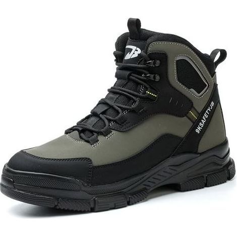 Chaussures de sécurité S3, pointure 37, légères et respirantes, anti-perforation, semelle antidérapante (noires) (1/5)