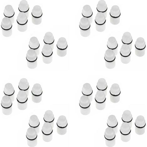 Ensemble de 40 buses en céramique pour nettoyeurs haute pression AR LAVOR NILFISK, utilisées pour le sablage et le sablage humide.