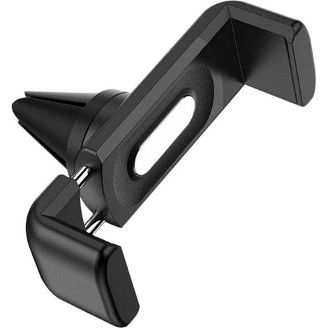 Support de téléphone portable se fixant à la grille d'aération, compatible avec les modèles de 4 à 6,7 pouces / compact et pratique. (1/5)