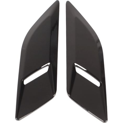 Une paire de caches de ventilation de capot pour Land Rover Range Rover Sport L494 2014-2022, noir brillant. (1/5)