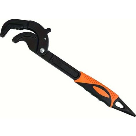 Stück 26 cm Universalschlüssel mit spitzem Schaft, multifunktionaler Schnellöffnungs-Rohrschlüssel, selbstsichernder Universalschlüssel