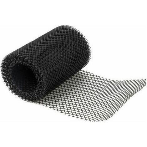 RHG Pack grillage 18  800 cm Plastique Gouttière Garde Maille Protecteur Feuille Protection Couverture Filet Gouttière Net, 18800cm