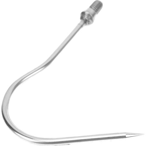 Crochet plafond - 8 mm - inox - pour suspension et rangement (1/5)