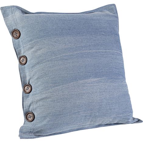 Cuscino denim decorativo da interno 45 x 45 cm