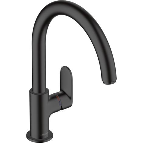 HANSGROHE Vernis Blend grifo de cocina M35 210 negro mate (1/5)