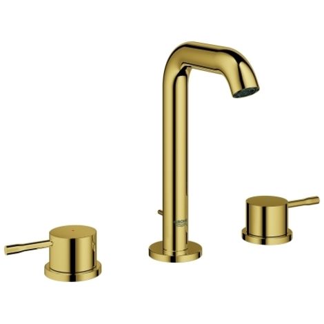 Grohe Essence, mitigeur de lavabo 3 trous, saillie 114mm, avec