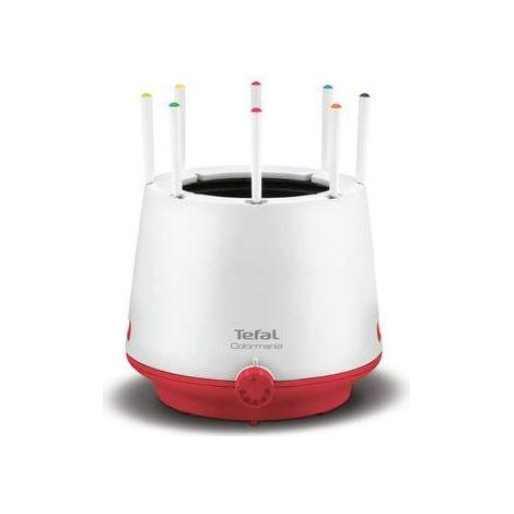Tefal Fondue Colormania EF260512 Rot und Weiß