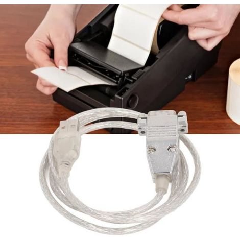 Adaptateur USB vers Série RS232 Mâle 9 broches, Câble USB 3.3ft pour Windows 11 10 8 7 XP Vista 2000 98, OS X 8 (1/4)