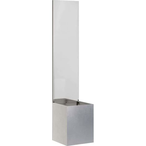 Écran de confidentialité de jardin Fretwork Argent 32 x 140 cm (1/5)