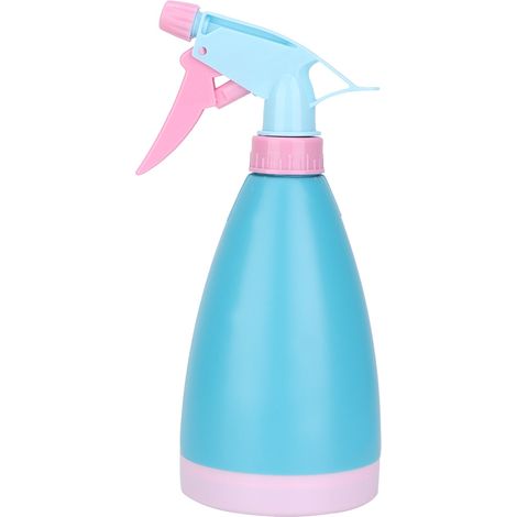 Pulvérisateur à main Vintage 450ml Buse réglable Brume fine PP+PC Bleu Rose Arrosage plantes Nettoyage fenêtre Usage domestique (1/5)