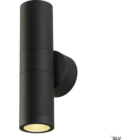 Applique extérieure ASTINA gris GU10/TCR50-SE 2x 11W max IP44 - SLV - 228775 (1/5)