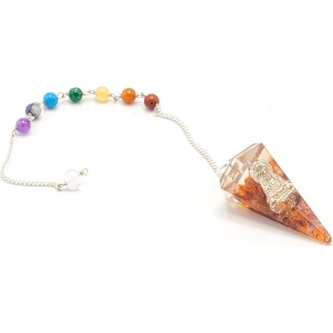 Pendule Chakra Pouvoir Orgonite - Bouddha- Vendu par 1 (1/4)