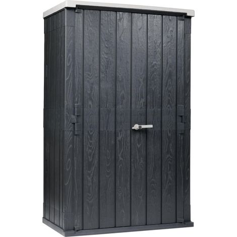 Toomax Geräteschrank High Stora Way Plus 130 x 76 x 206,2 cm Gartenschränke (1/3)