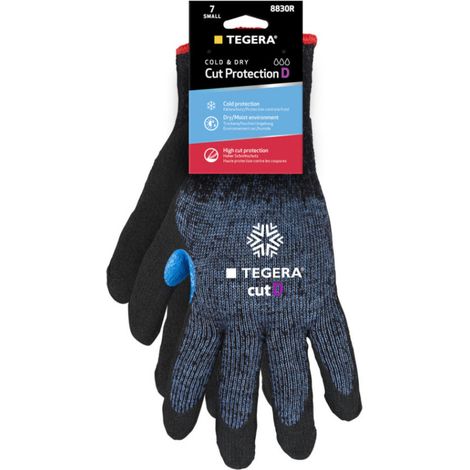 Guantes de trabajo Tegera duraderos protección agarre (1/3)