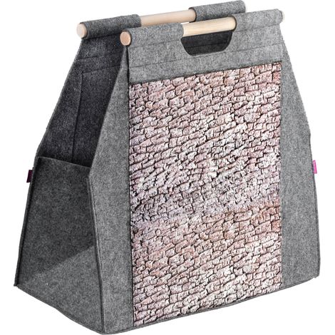 KADAX Panier à sacs pour support à bois de chauffage (1/5)